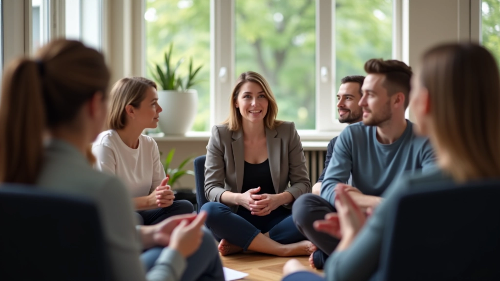 Groep mensen tijdens een workshop